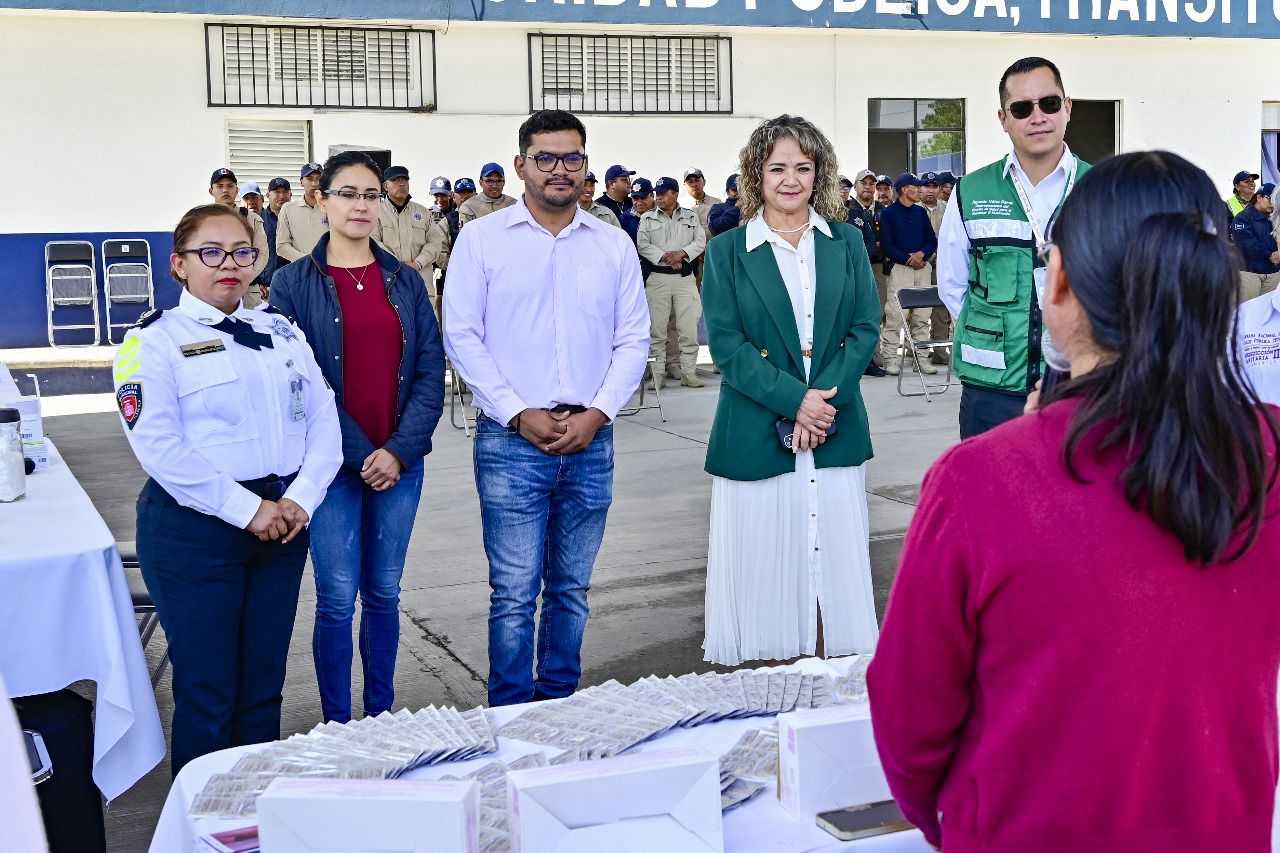 Ayuntamiento de Huamantla realiza jornada de salud en beneficio de elementos policiacos